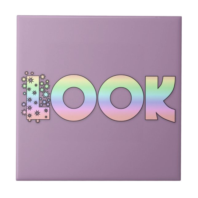 Custom designed tile, for sale ! ceramic tile (Front)