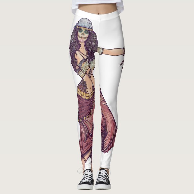 Custom designer leggings (Front)