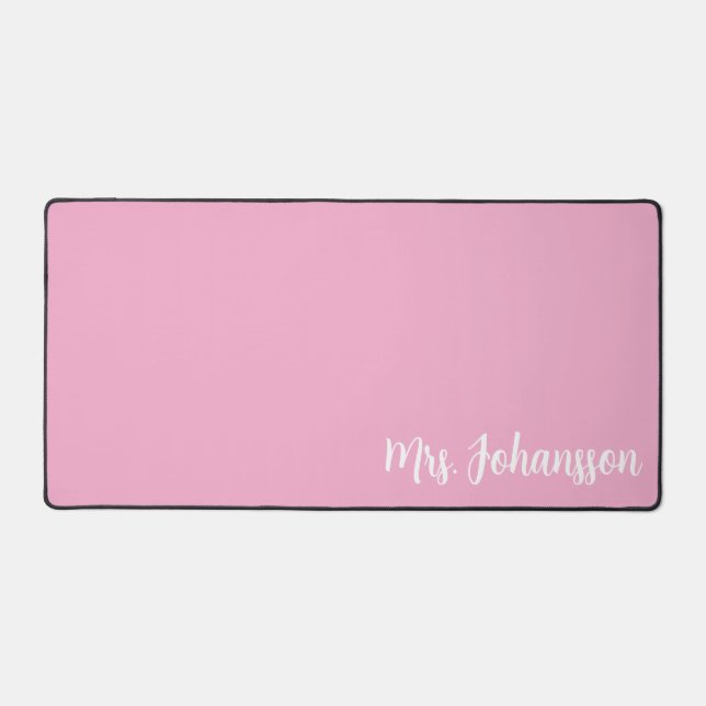 Custom Desk Pad Retro Personalised Desk Pastel Dec (Front)