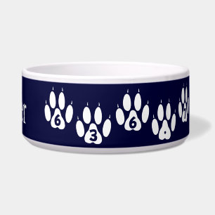 Custom Dewey Dog Bowl