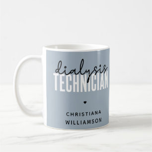 Custom Dialysis Technician Nephrology Tech Gifts Coffee Mug