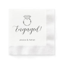 Custom Diamond Ring Engagement Party