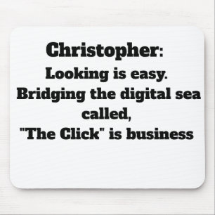 Custom Digital Marketing Mousepad Entrepreneur D