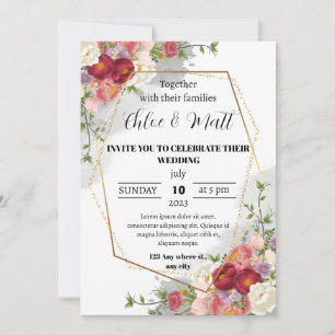 Custom Digital marriage card