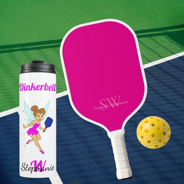 Custom Dinkerbell - Funny Pickleball For Her Thermal Tumbler (Creator Uploaded)