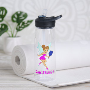 Custom Dinkerbell - Funny Pickleball For Her Water Bottle
