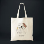 Custom Dino Bridal Party Tote<br><div class="desc">Rawrrr! Customise this dino tote with text of you own! Perfect thank you gift for your Bridesmaids   beyond.</div>