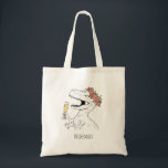 Custom Dino Bridal Party Tote<br><div class="desc">Rawrrr! Customise this dino tote with text of you own! Perfect thank you gift for your Bridesmaids   beyond.</div>