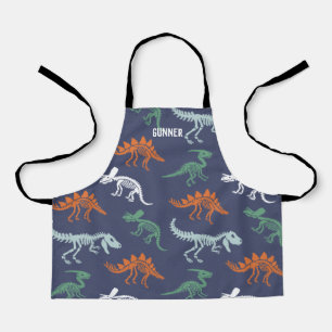 Custom Dinosaur All-Over Print Apron