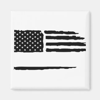 Custom Distressed Flag Magnet