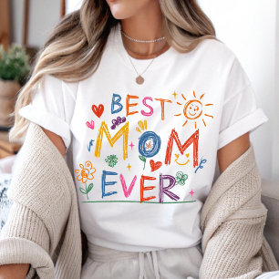 Custom DIY Kids Drawing Personalized T-Shirt