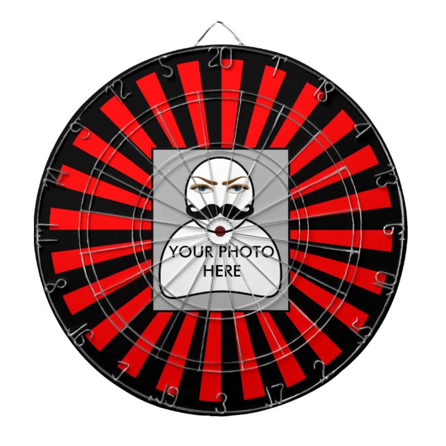 Custom DIY Starter Dartboard (Front)