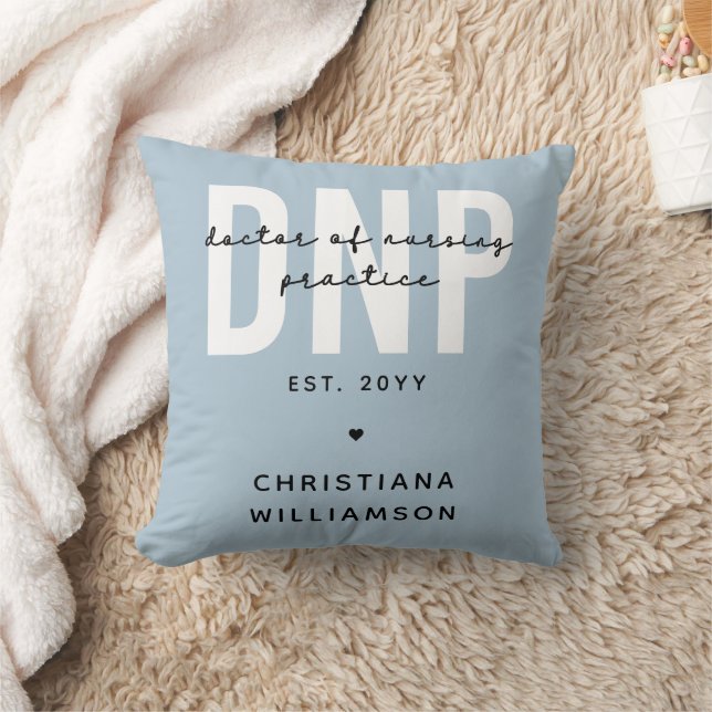 Custom DNP Doctor of Nursing Practice Graduation Cushion (Blanket)