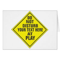 CUSTOM DO NOT DISTURB SIGN