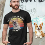Custom Do Photo I'd Rather Be With Personalised  T-Shirt<br><div class="desc">This design may be personalised in the area provided by changing the photo and/or text. Or it can be customised by clicking Personalise this Template and then choosing the click to customise further option and delete or change the colour of the background, add text, change the text colour or style,...</div>