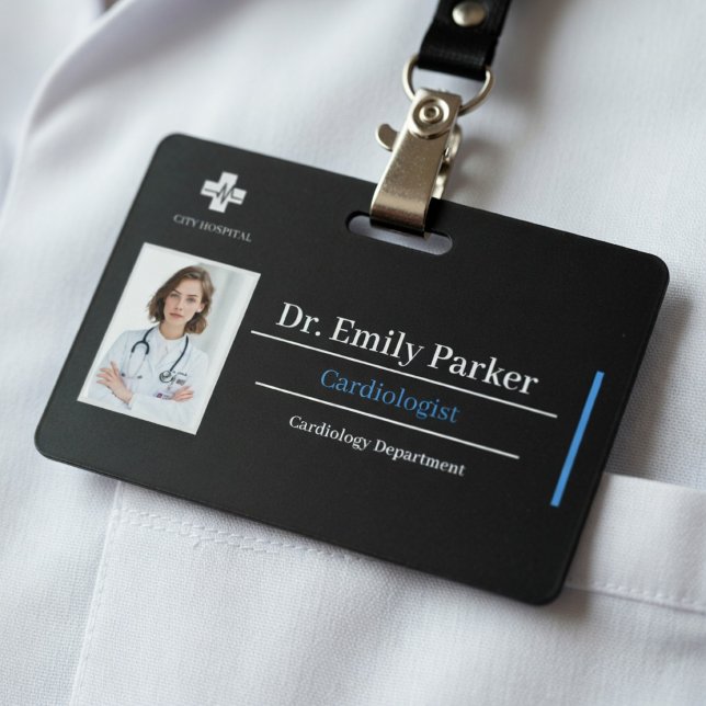Custom Doctor ID Badge Template | Photo (Creator Uploaded)