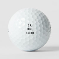 Custom Doctor Name Titleist Pro V1