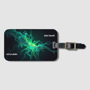 Custom Doctor Nurse Biological Cell Science Art Luggage Tag