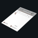 Custom Doctor Prescription Notepad Editable RX Pad<br><div class="desc">Custom Doctor Prescription Notepad Editable RX Pad 11 x 8.5 Medical Office Notepad! __________________________________ Stay organized in your clinic or medical office with this custom prescription notepad designed for doctors, pharmacists, and healthcare professionals. Featuring a clean, professional RX-style layout, this editable 11" x 8.5" notepad allows you to personalize the...</div>