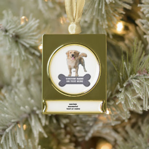 Custom Dog Bone Name Ornament