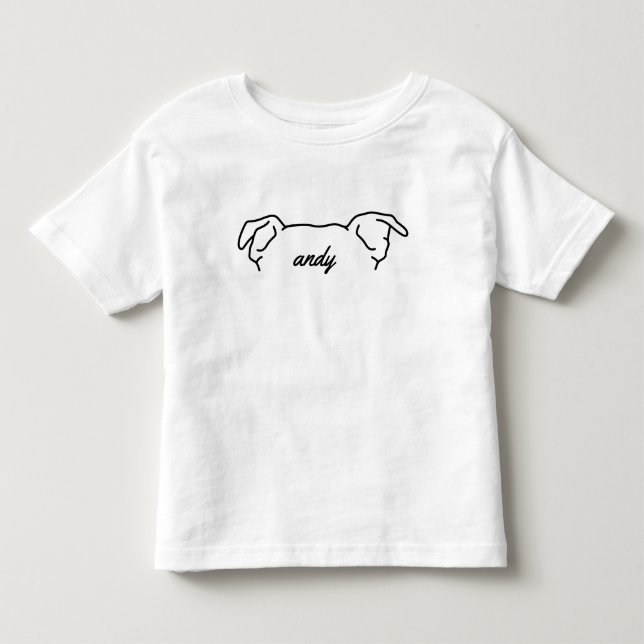 Custom Dog Ear Shirt Dog Mum  (Front)