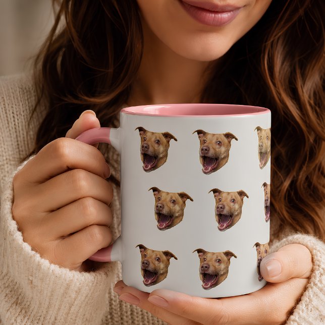 Custom Dog Face Mug | Personalised Pet Mug (Creator Uploaded)