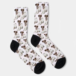 Custom Dog Face Photo Socks with Personalised