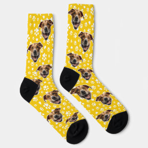 Custom Dog Face Socks