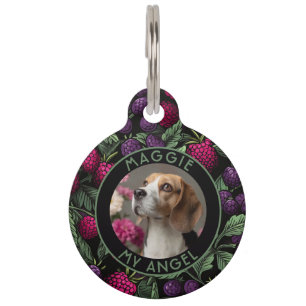 Custom Dog Gift Christmas Print Pet Tag