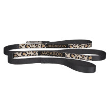 Custom dog leash with name or phone.