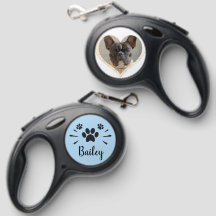 Custom Dog Leash with Photo & Name - Personalised