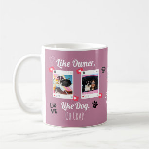 Custom Dog Lover Mug   Personalised Pet Photo Gift
