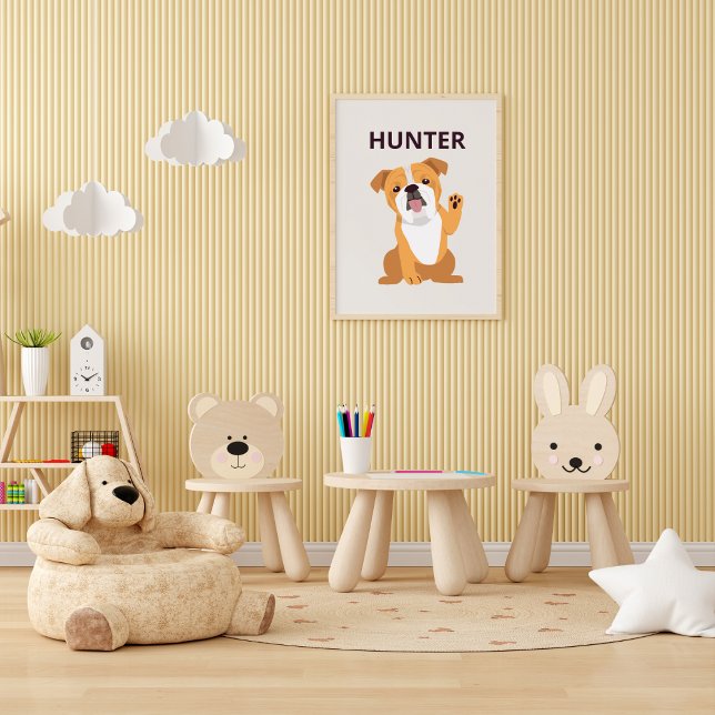 Custom Dog Name And Photo Poster (Creator Uploaded)