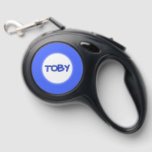 Custom Dog Name Retractable Dog Leash