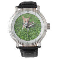 Custom Dog Photo Add Your Own Pet Photograph Round