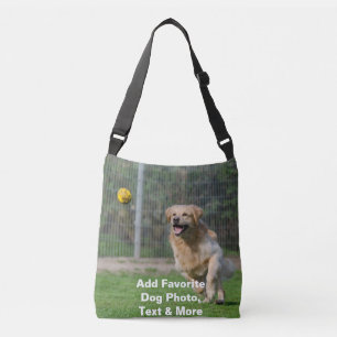 Custom Dog Photo Bag – Personalised Crossbody Pet 
