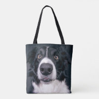 Custom Dog Photo Double Sided Tote