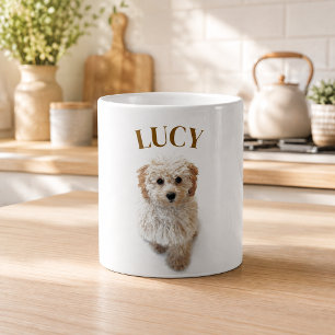 Custom Dog Photo Mug – Personalised with Your Pet
