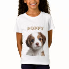 Custom Dog Photo & Name Kids T-Shirt
