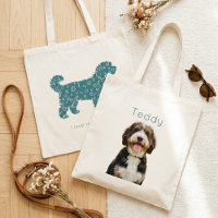 Custom Dog Photo & Name Personalised Doodle Mum