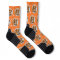 Custom Dog Photo Orange Paw Print