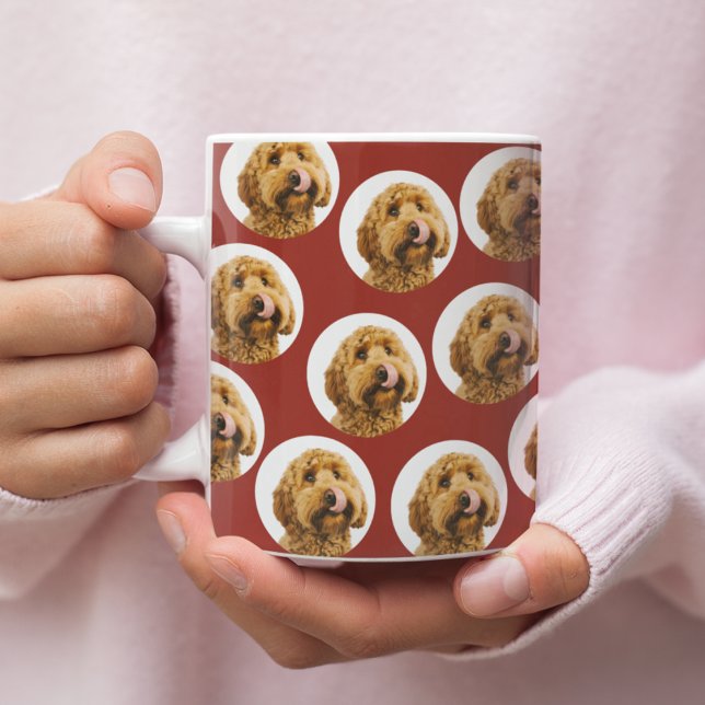 Custom Dog Photo | Personalized Pet Face Coffee Mug (Creator Uploaded)
