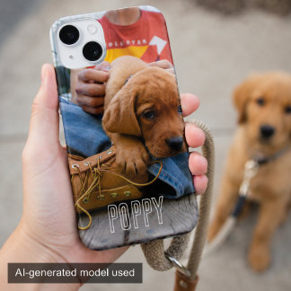 Custom Dog Photo Phone Case for Pet Lovers
