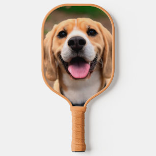 Custom Dog Photo Pickleball Paddle