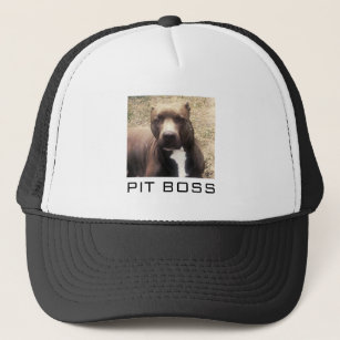 Custom Dog Photo Pitbull Trucker Hat