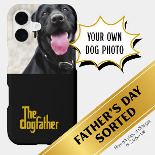 CUSTOM DOG PHOTO The Dogfather Father's Day gift 