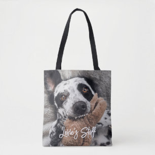 Custom Dog Photo  Tote Bag
