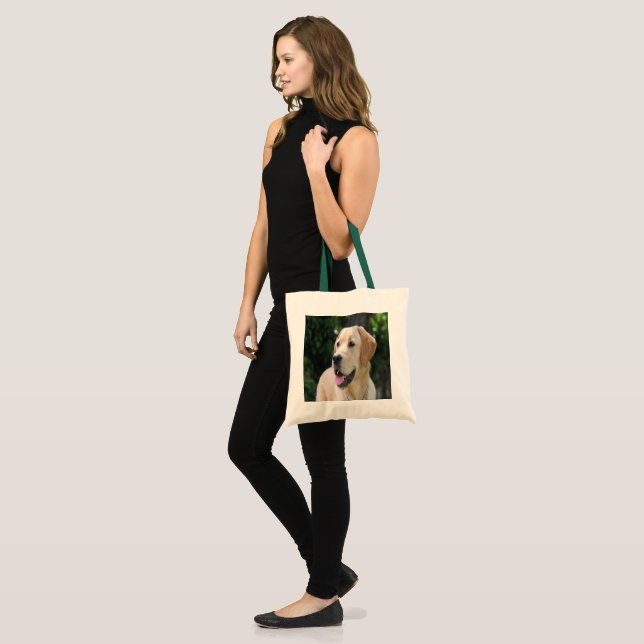 Custom Dog Photo Tote Bag (Front (Model))