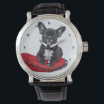 Custom Dog Photo Watch<br><div class="desc">Perfect for dog moms and dog dads who can't get enough of their puppy dog!. Simply add your favourite photo of your pet dog to create your own unique customised gift for someone that you love or a gift for yourself.</div>