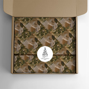 Custom Dog Picture Custom Pet Photo Christmas Tissue Paper
